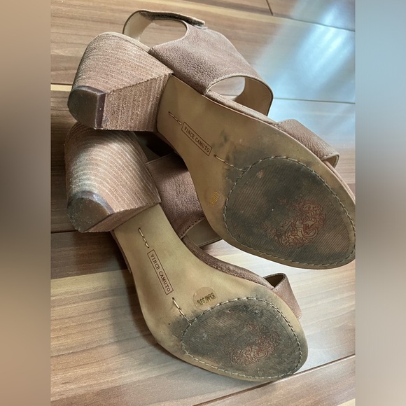 VINCE CAMUTO Evisa Leather Sandals (Sz 8.5/38.5) - Picture 4 of 4